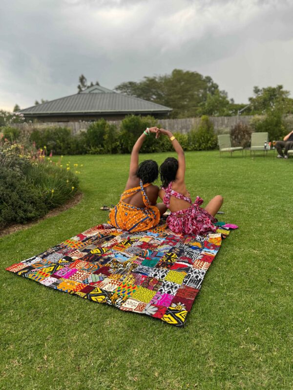 Ankara Patchwork Blankets